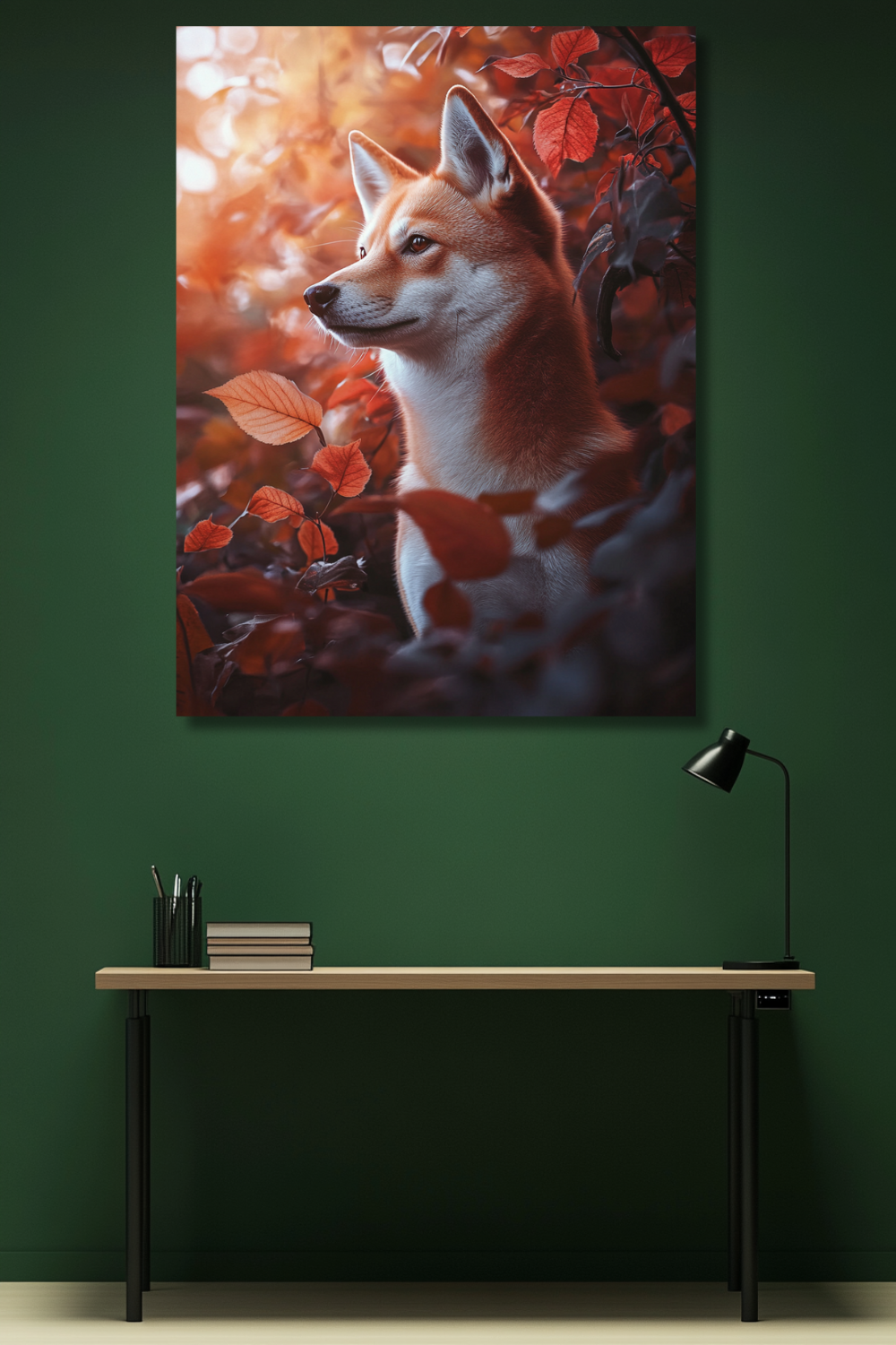 Podzimní Shiba Inu