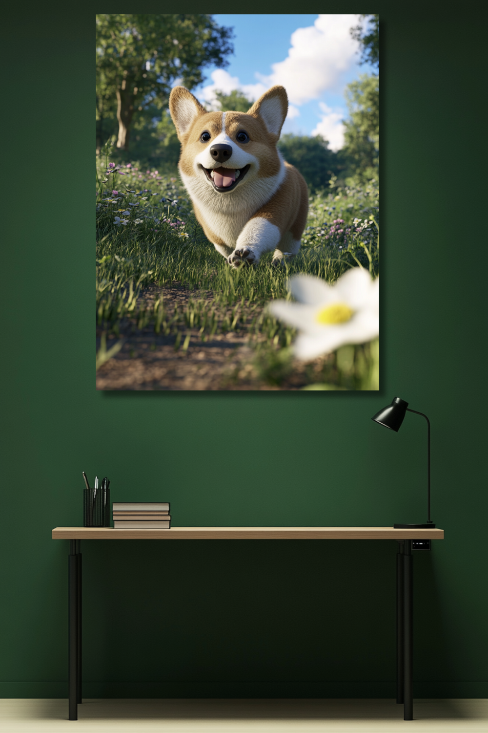 Veselý corgi