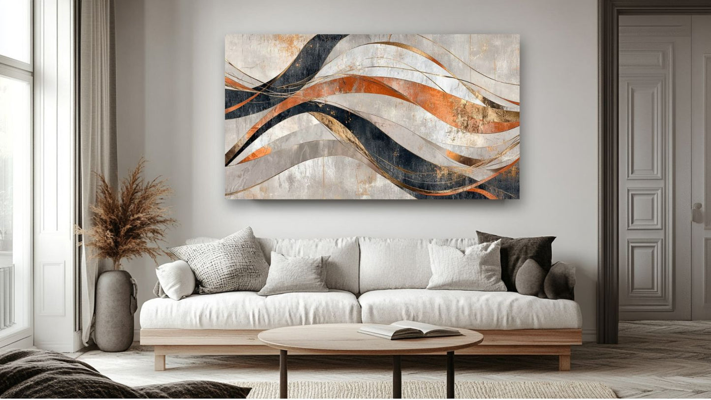 Vlny elegance a harmonie